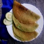 Ragi – Amaranth Dosa / Pancake